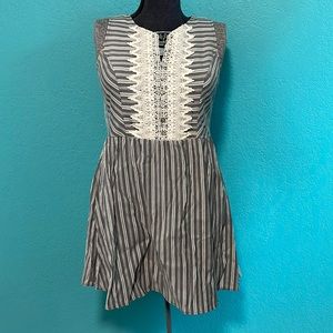 {Xhilaration} ⭐️ Pinstripe Dress